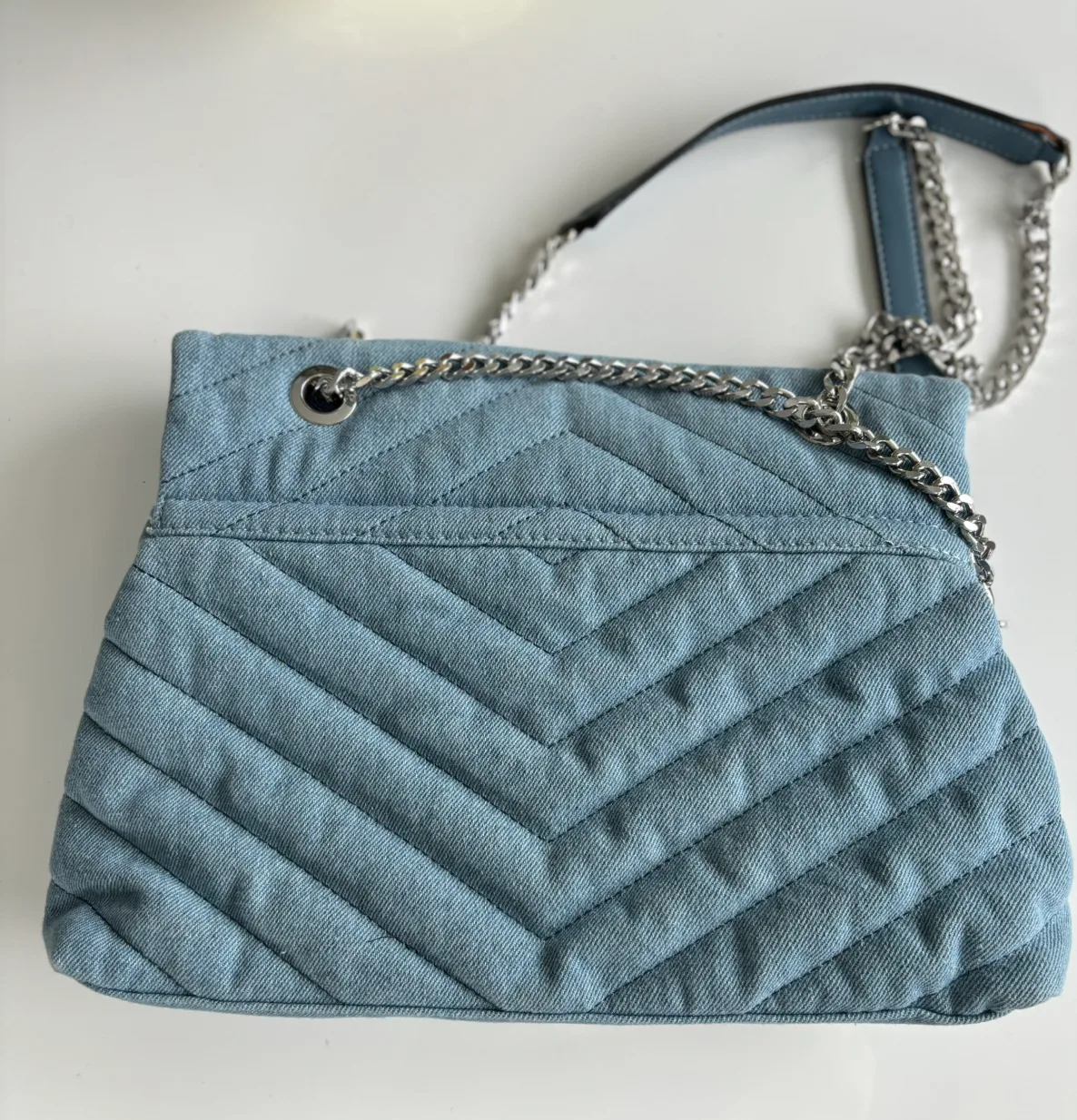 MOTF Blue Denim Chain Bag 🆕 image indicator(2)