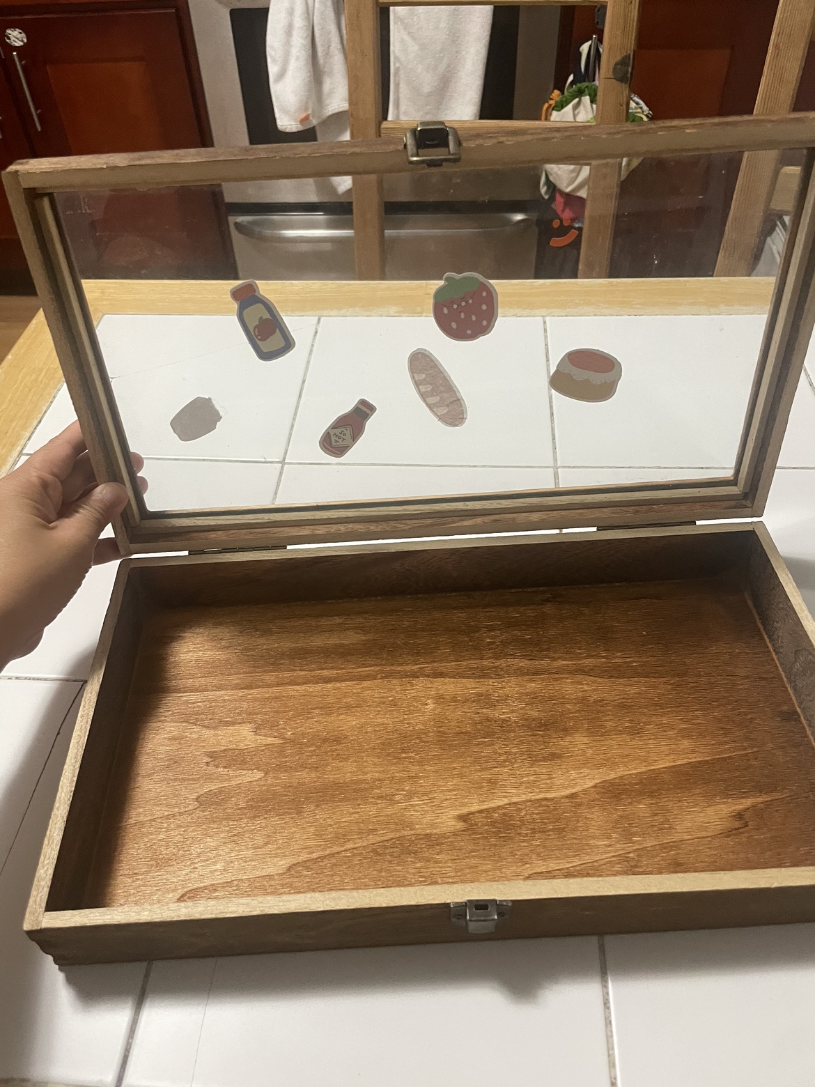 Wooden Display Case #freecycle - photo 2