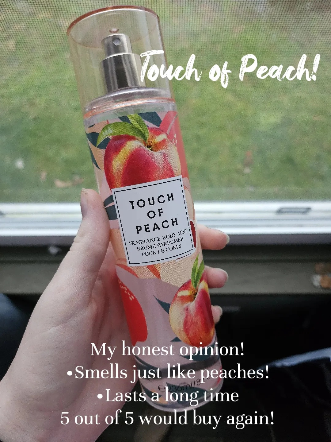 Touch of Peach Body Spray