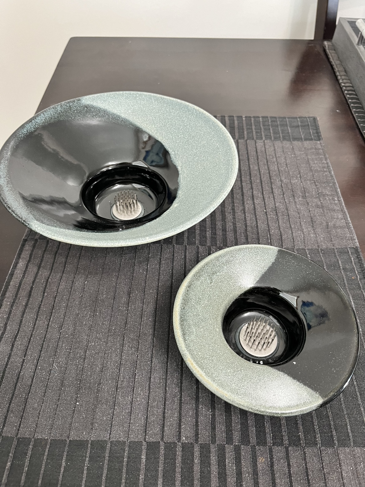 Ikebana Ceramic Flower Vases - Set of 2