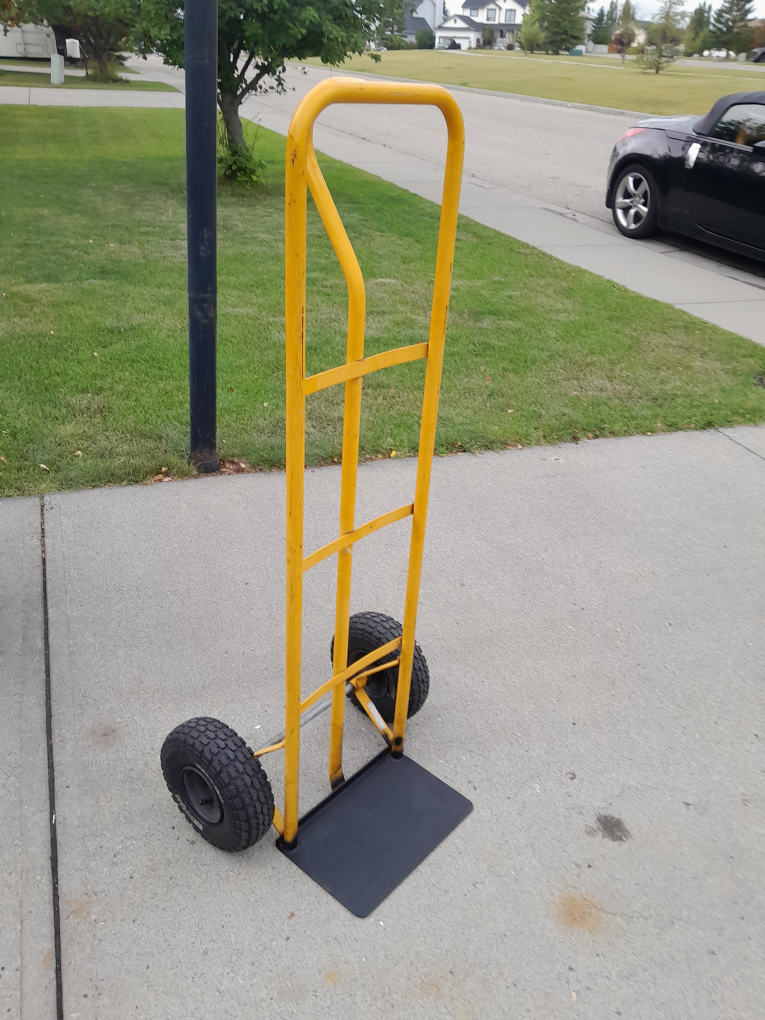Yellow Hand Truck
