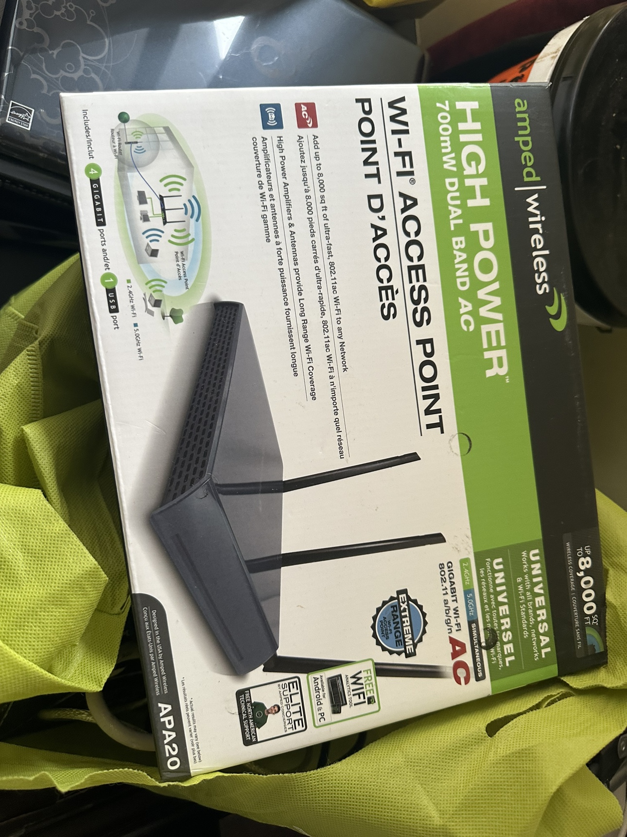 Cisco Network Router and Amped Wireless Router - photo 2