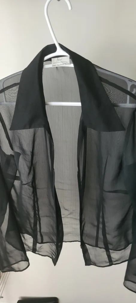 Black Sheer Blouse image indicator(2)