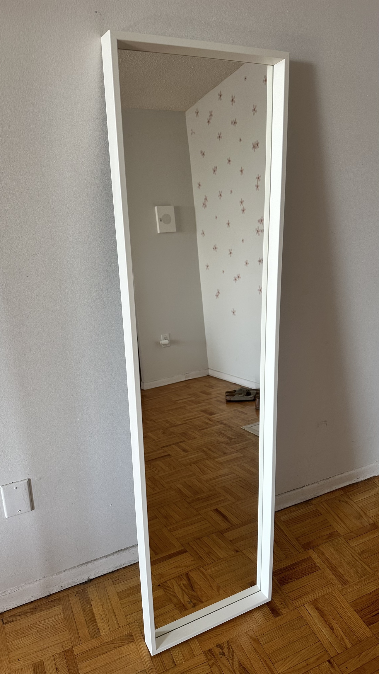White Full Length Mirror - photo 2