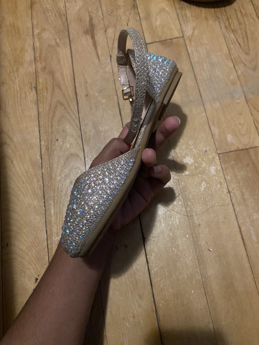 Girls' Shoes - 2 Pairs , Size 2 and 3 - photo 2