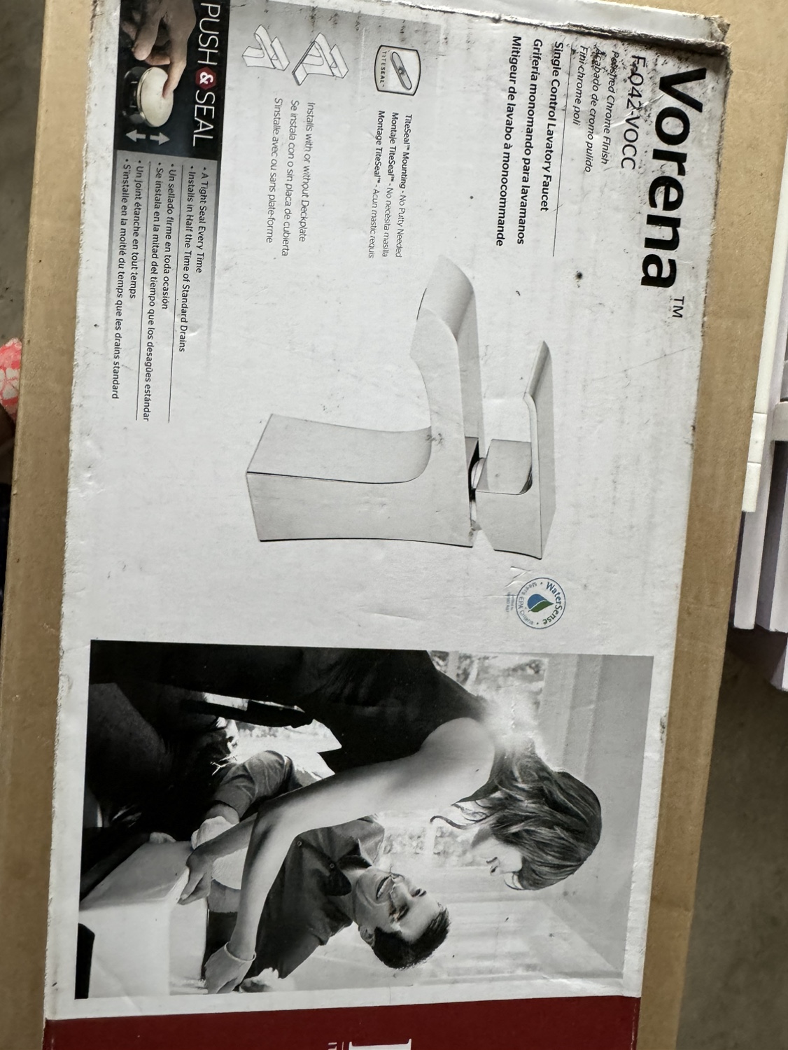 Vorena Single Control Lavatory Faucet