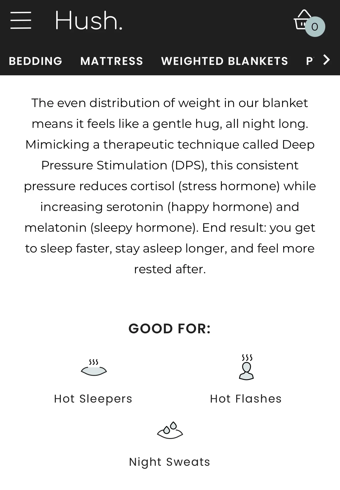 BRAND NEW Hush Iced Cover (king/grey) image indicator(5)