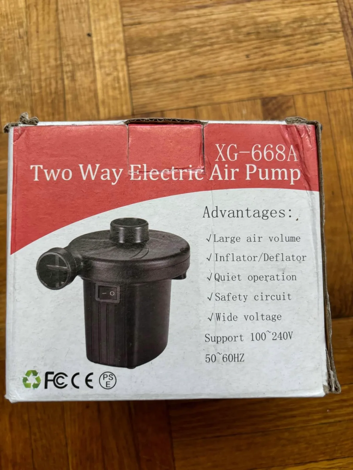 Two-Way Electric Air Pump image indicator(3)