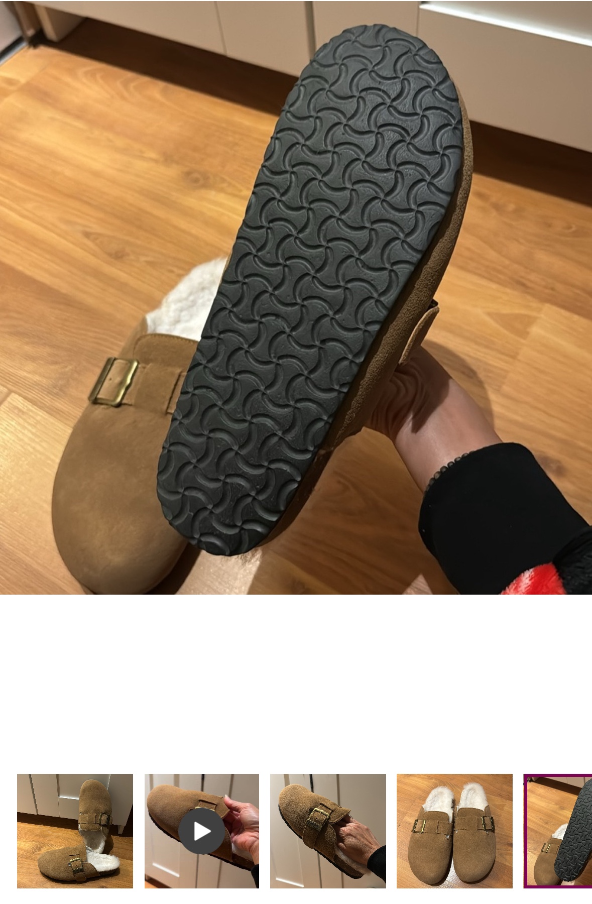 Cloud Nine Sheepskin Suede Slippers - photo 2