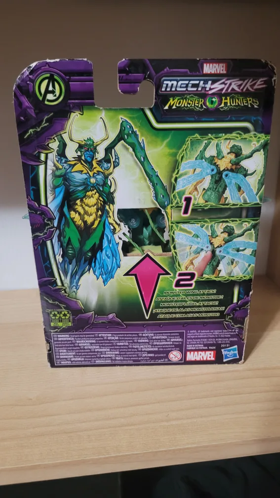 Marvel Mech Strike Monster Hunters Loki Action Figure image indicator(2)