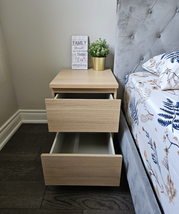 A Two Drawer Nightstand - photo 2