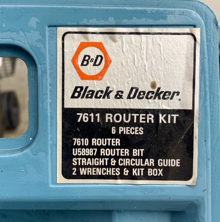 Black & Decker 7611 Router Kit - photo 4