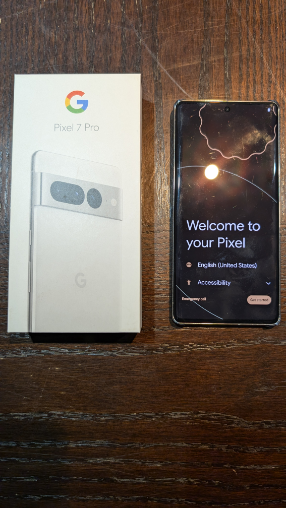Google Pixel 7 Pro - White 128GB - photo 2