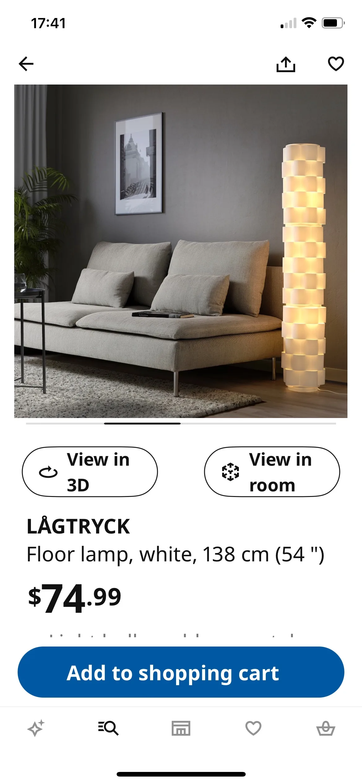 LÅGTRYCK Floor Lamp thumbnail