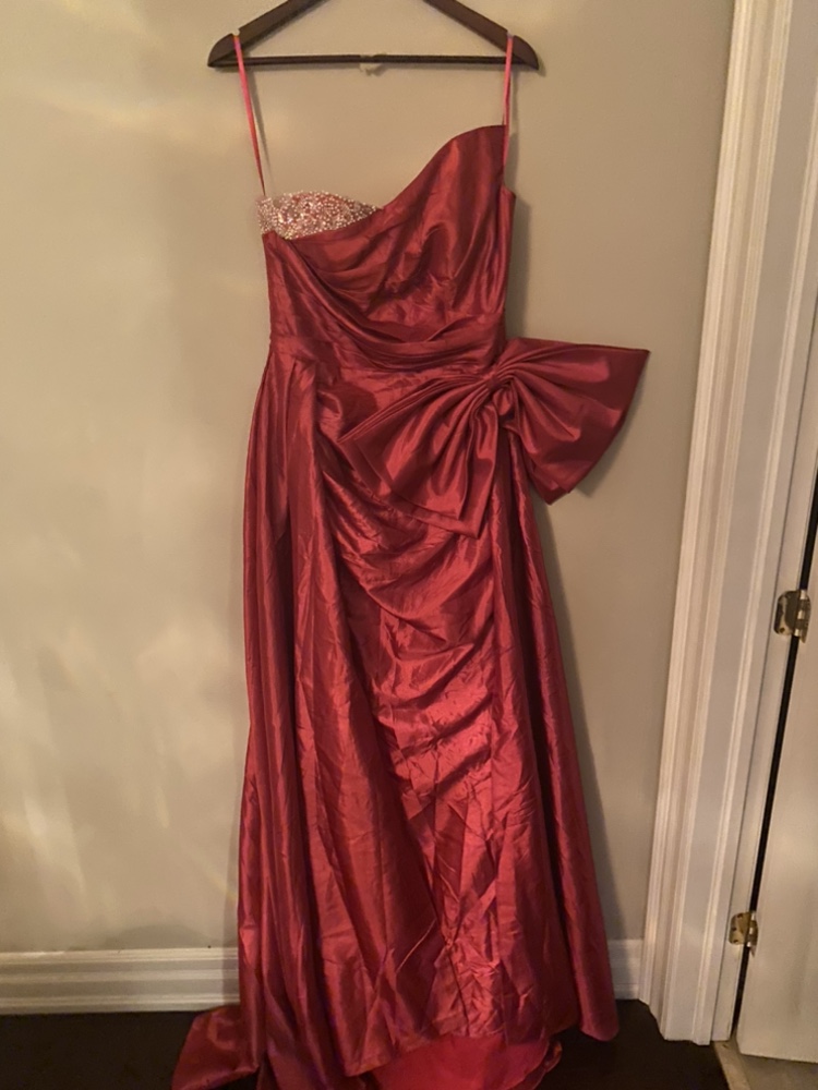 Strapless Evening Gown
