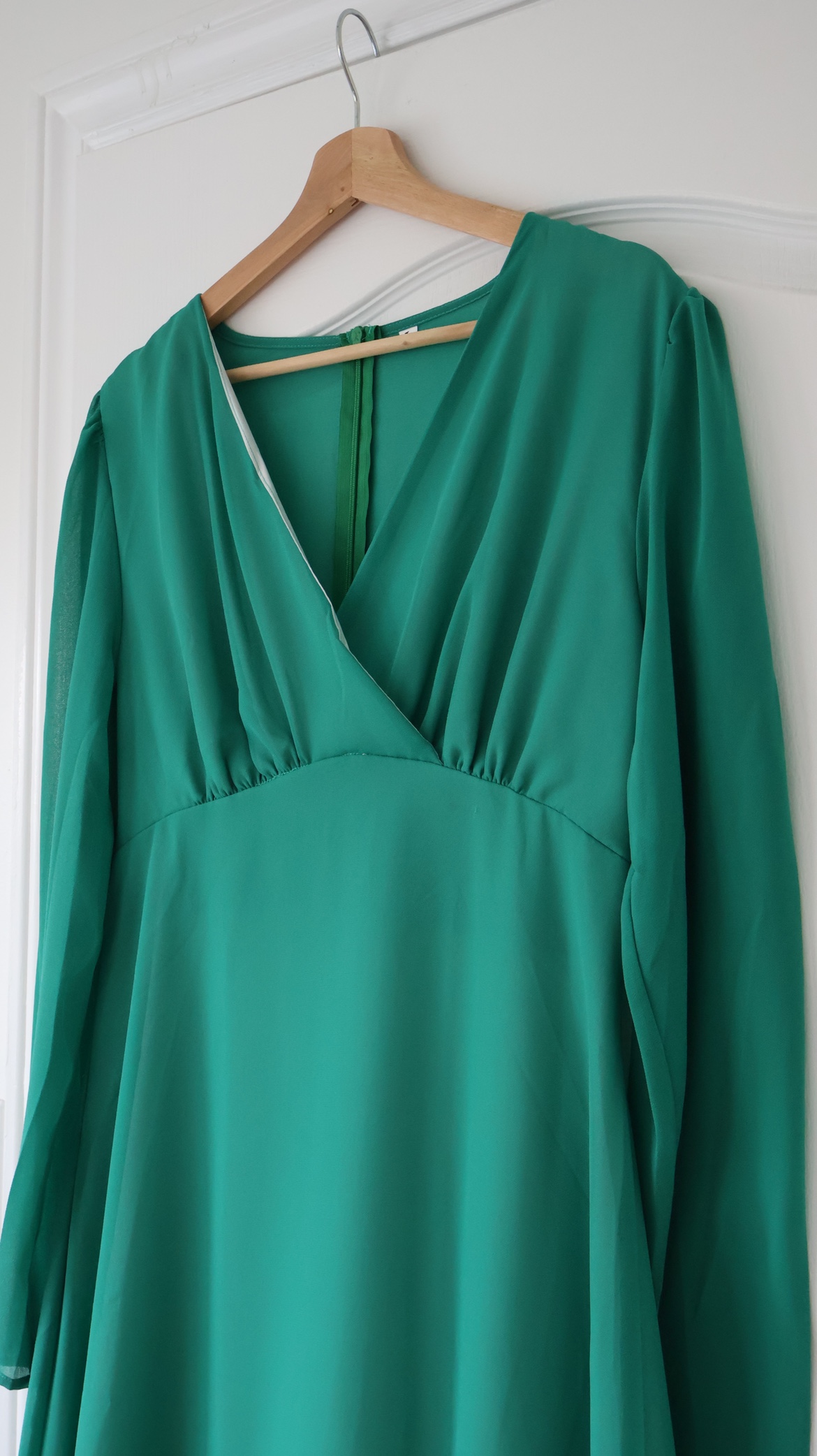 Green 3/4 Sleeve Dress - photo 2