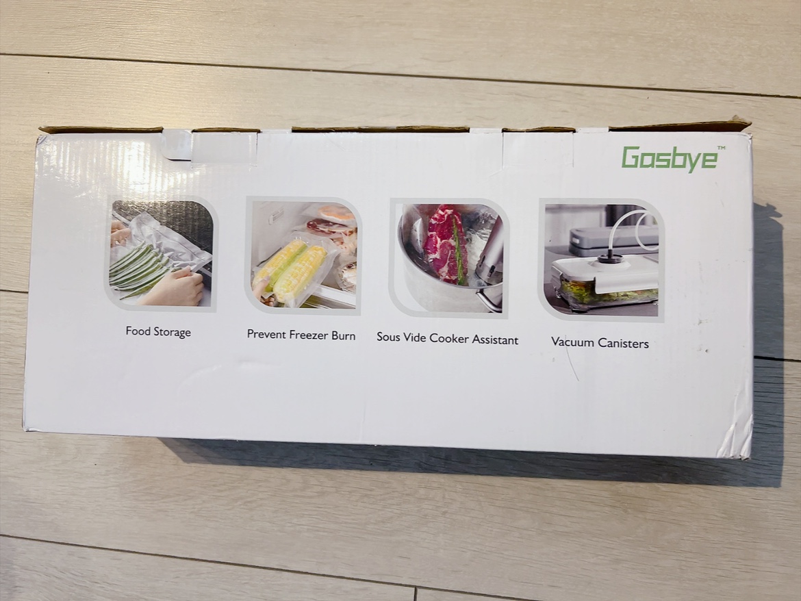 🥕Open box🥕 Gasbye 2-Pump Vacuum Sealer Machine - photo 3