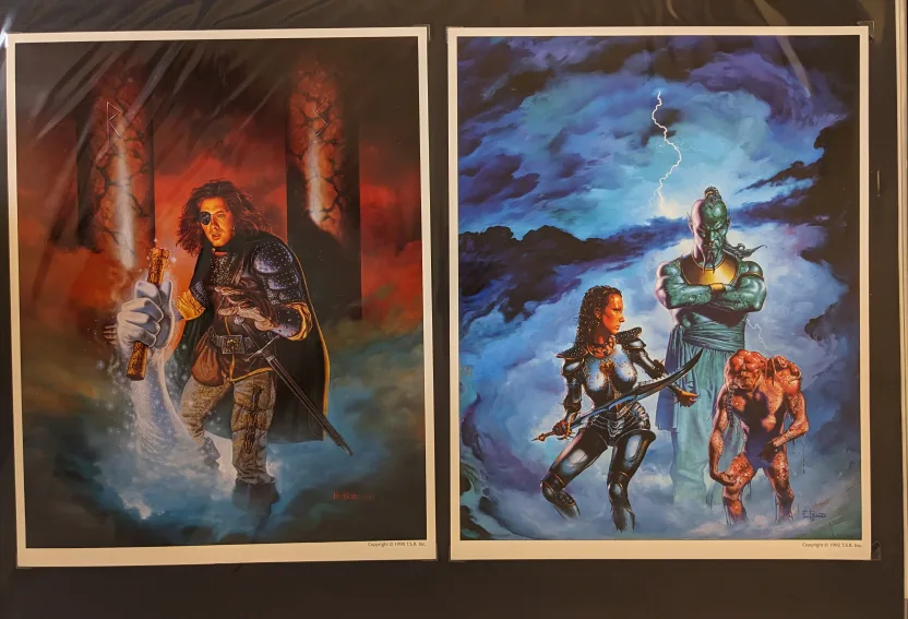 DnD "Mystique Portfolio" Collection of TSR Prints by Fred Fields image indicator(3)
