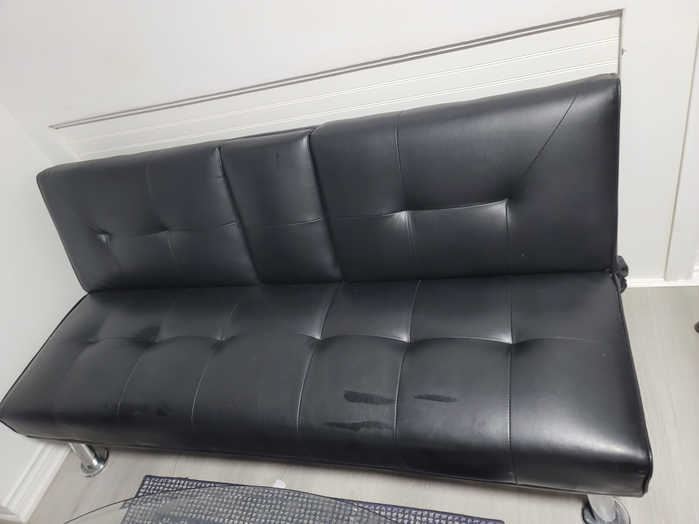 Black Futon Couch