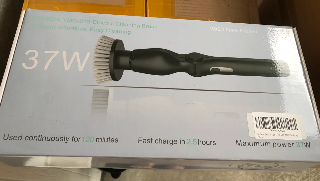 Electric Spin Scrubber, Cordless Cleaning Brush with 8 image indicator(10)