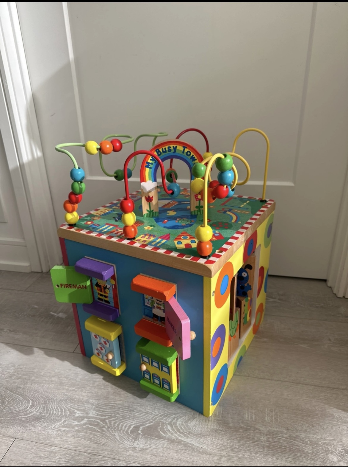 Busy Town Activity Cube