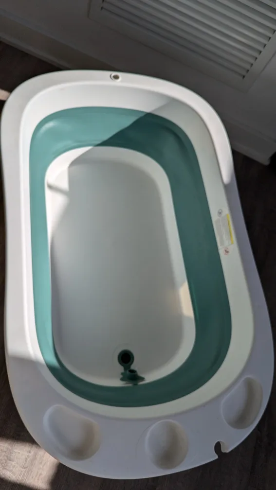 Baby Bath Tub with Net head rest "🧡" thumbnail