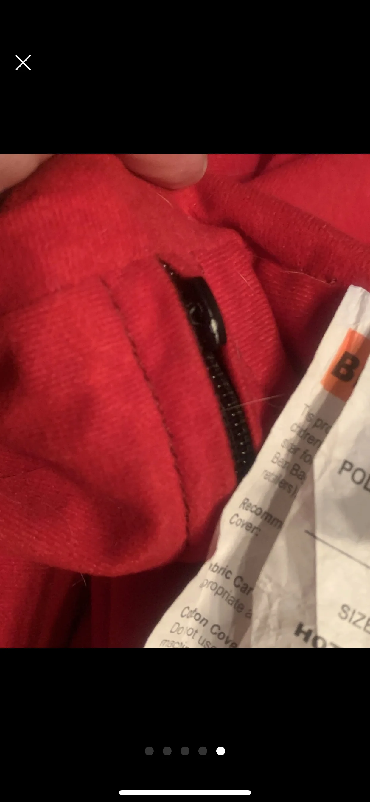 Red Beanbag Chair image indicator(5)