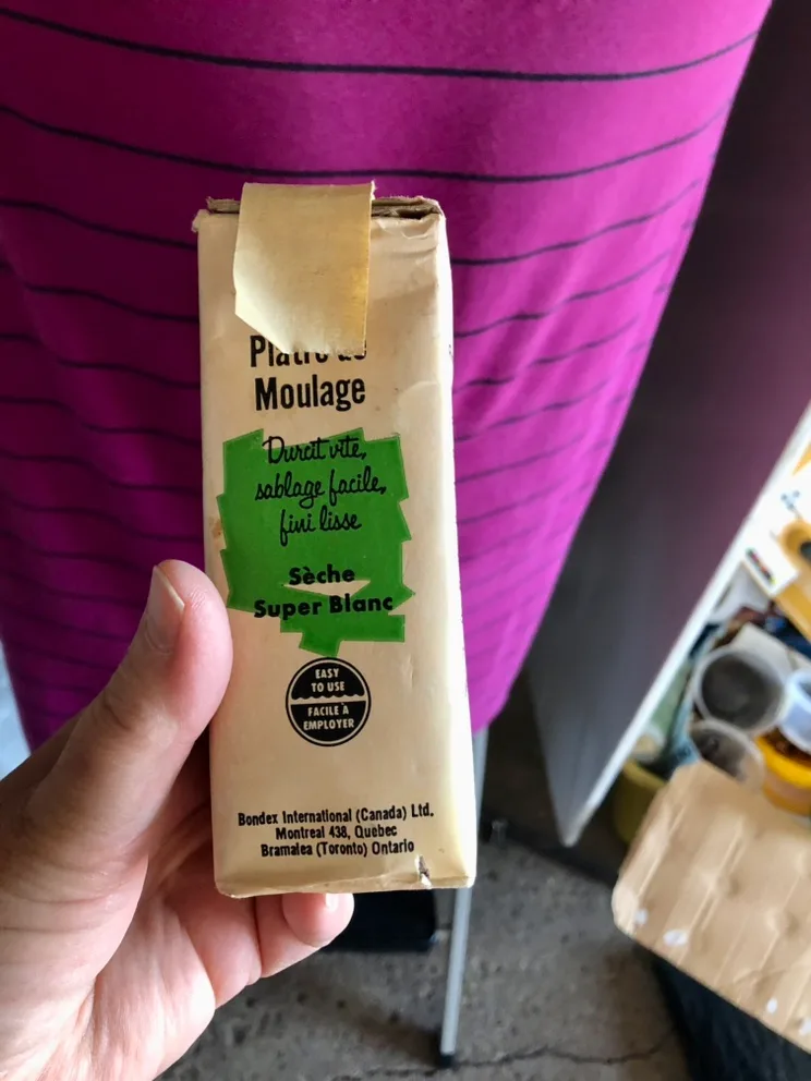 🧡 Vintage Bondex Plaster of Paris Package image indicator(4)