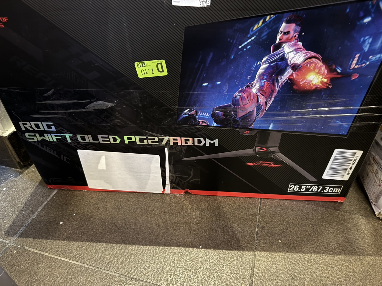 ASUS ROG Swift OLED PG27AQDM Monitor - photo 2