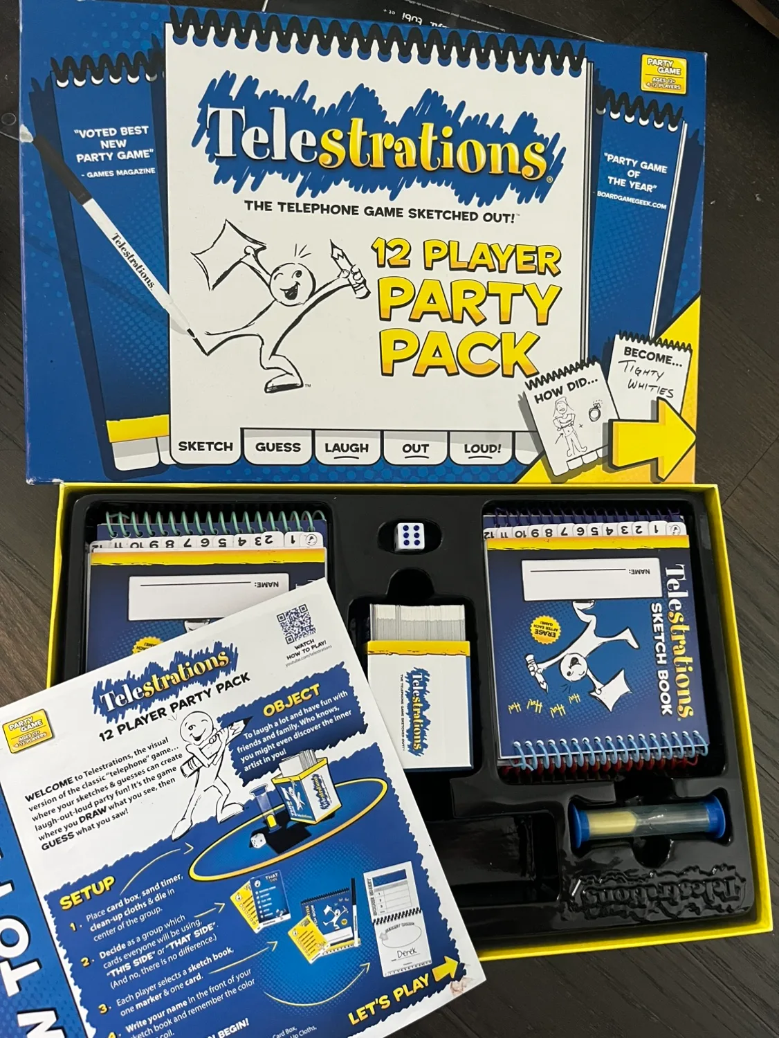 Telestrations 12 Player Party Pack thumbnail