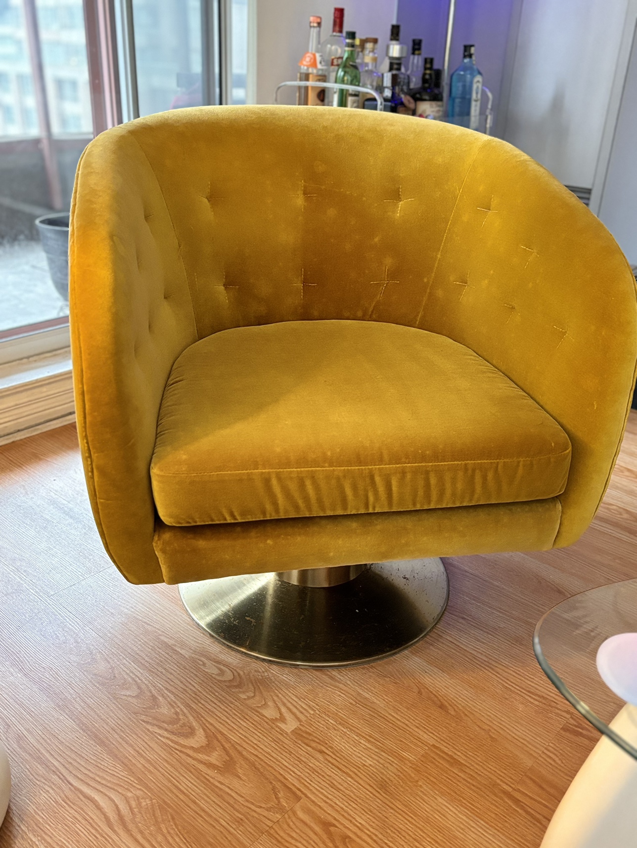 Swivel bucket chair - purchased @indigo - photo 2