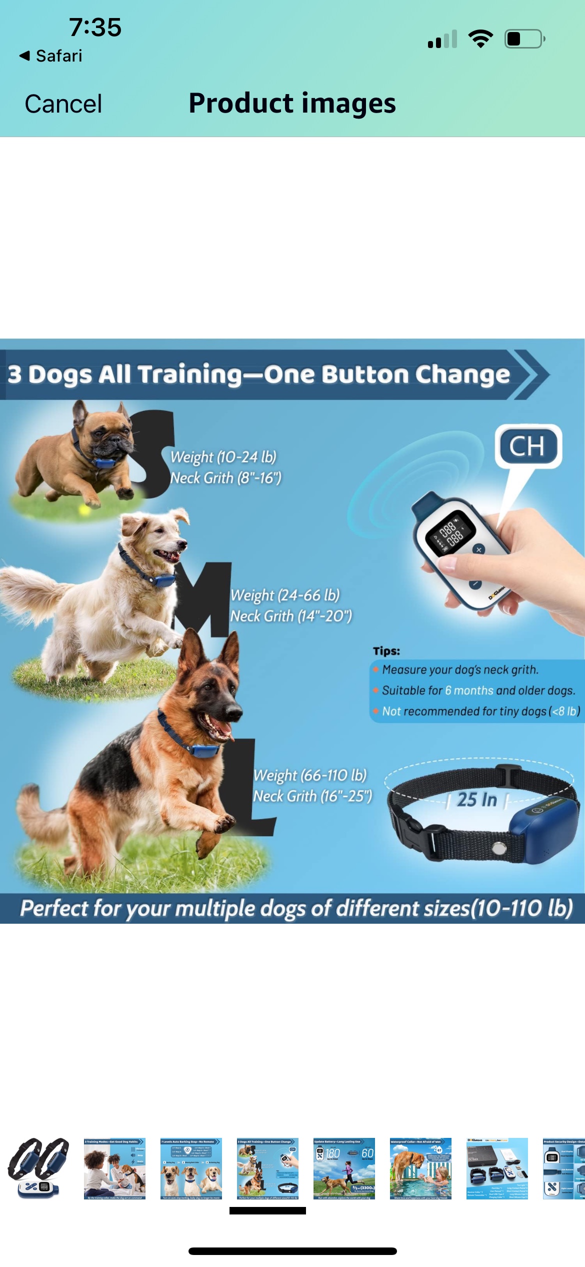 Dog training collars - photo 4