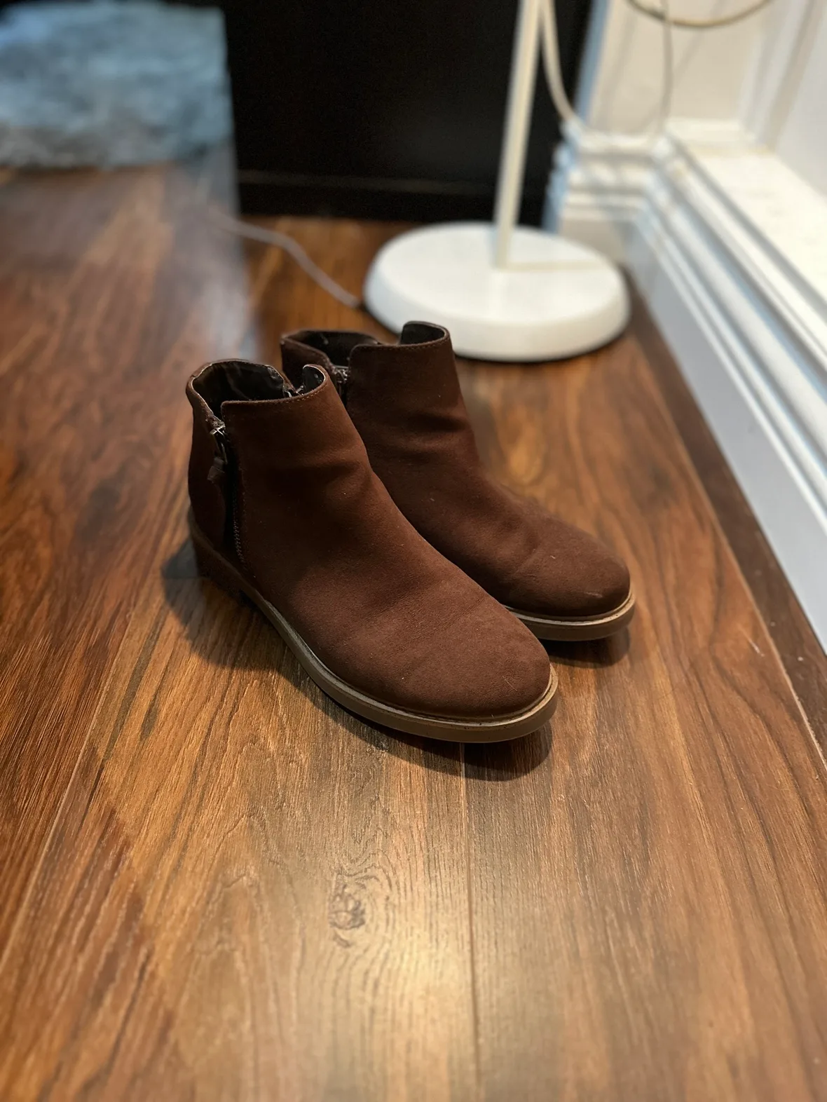 ESPRIT Brown Suede Ankle Boots