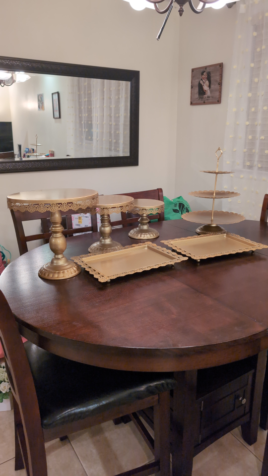 Gold Cake Stands