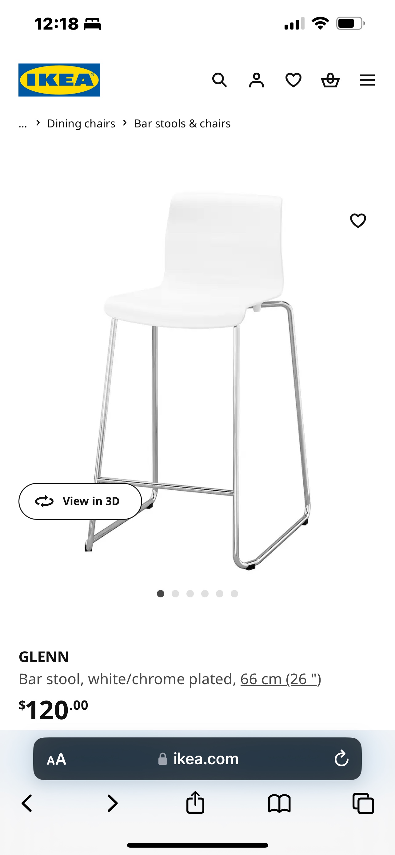 IKEA GLENN Bar Stools - photo 2