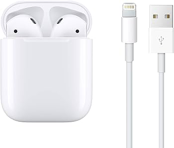 Apple AirPods (2nd Generation) w/Case & Charging Cable - photo 3