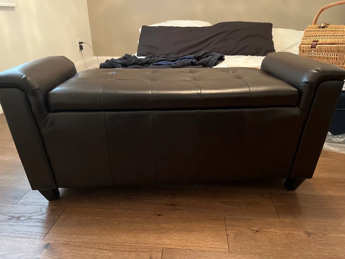 Brown Storage Ottoman image indicator(2)