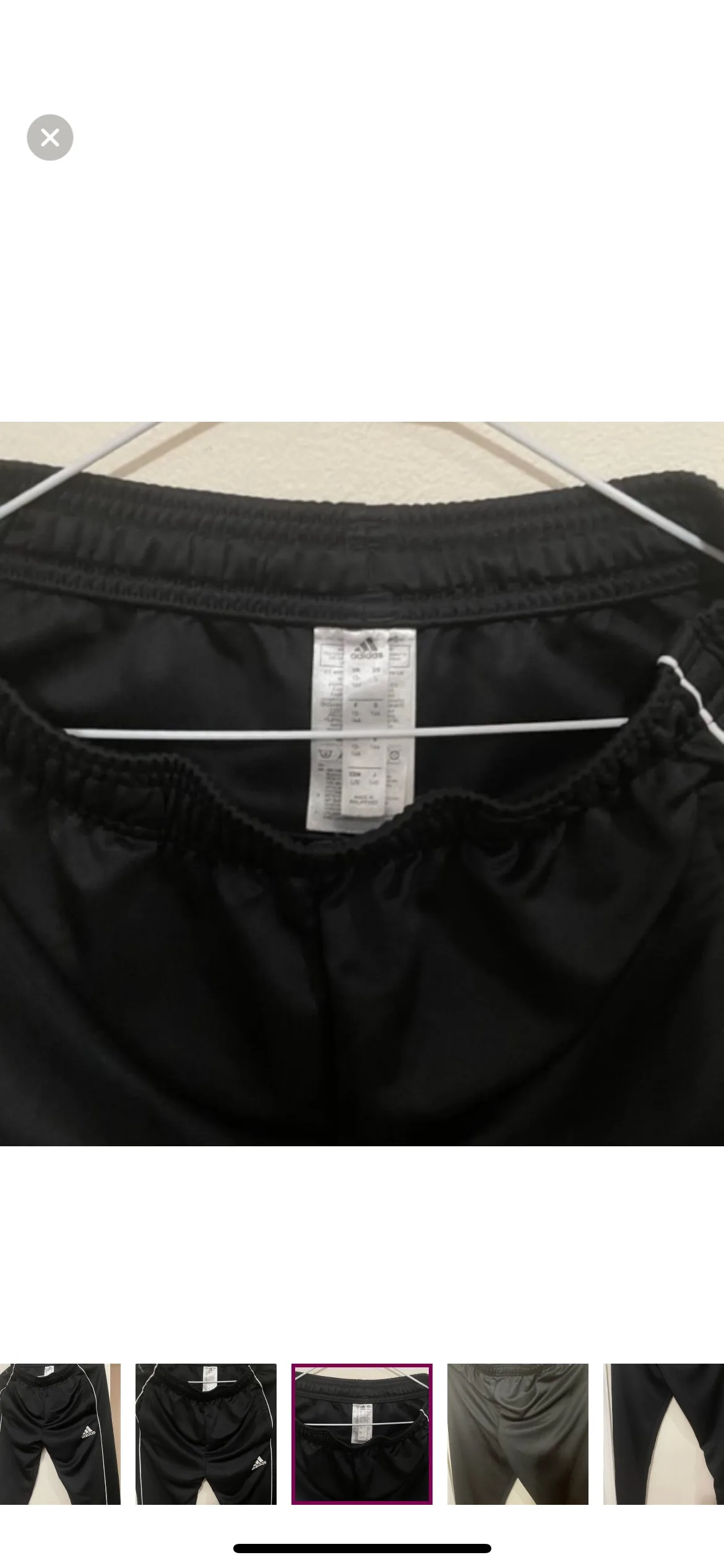 Adidas Black Track Pants image indicator(3)