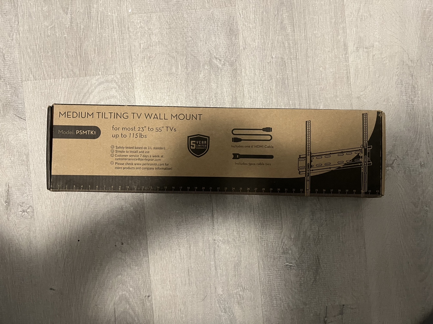 Medium Tilting TV Wall Mount