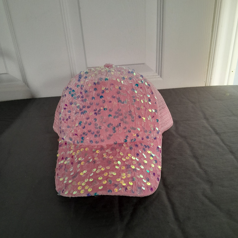 Pink Sequined Cap - photo 2