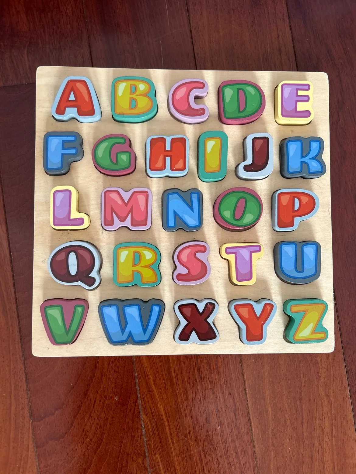 Wooden Alphabet Puzzle thumbnail