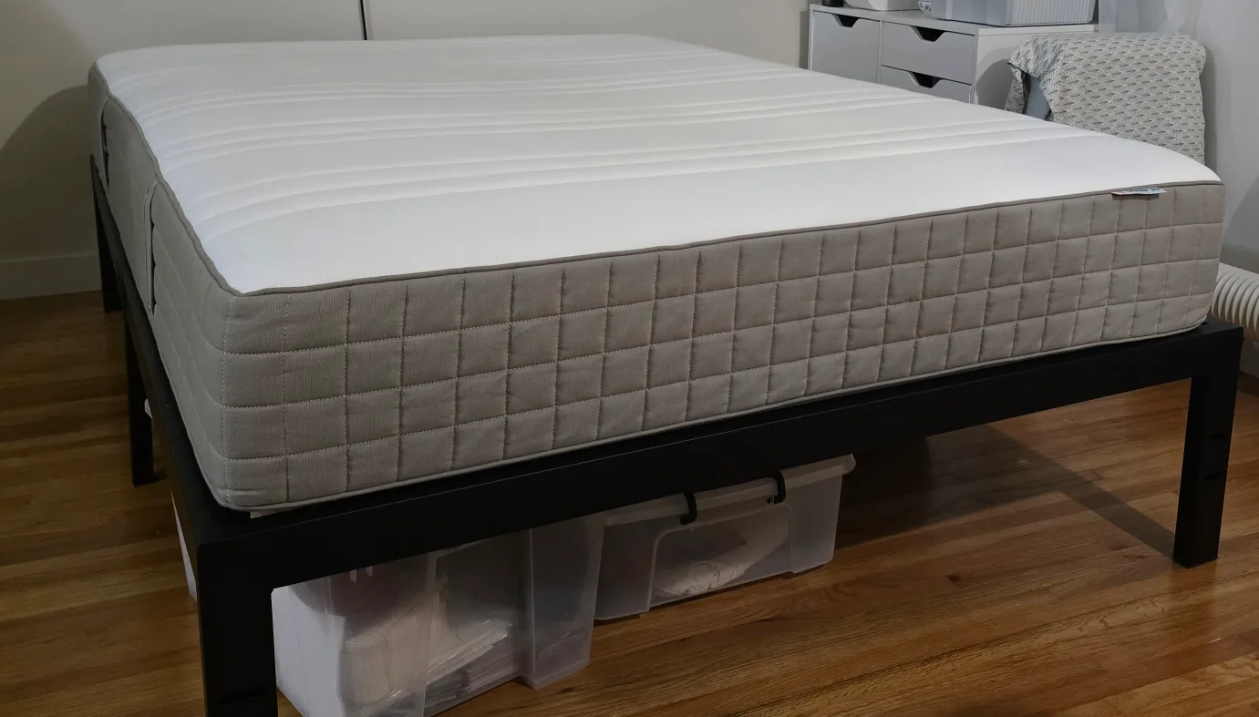 IKEA Haugesund Mattress + metal frame image indicator(3)