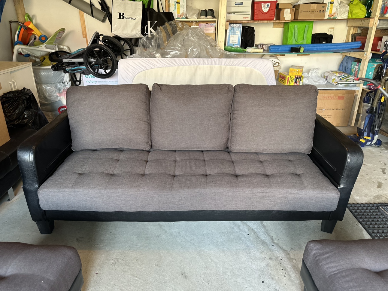 Sofa Bed with Ottomans - photo 4