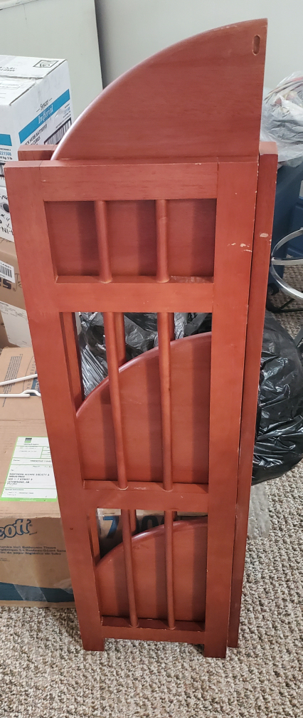 3 tier folding corner shelf - photo 3