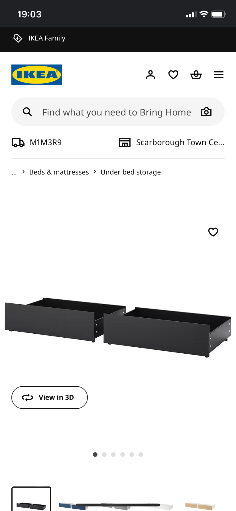 IKEA MALM Bed Frame with 4 Drawers - photo 2