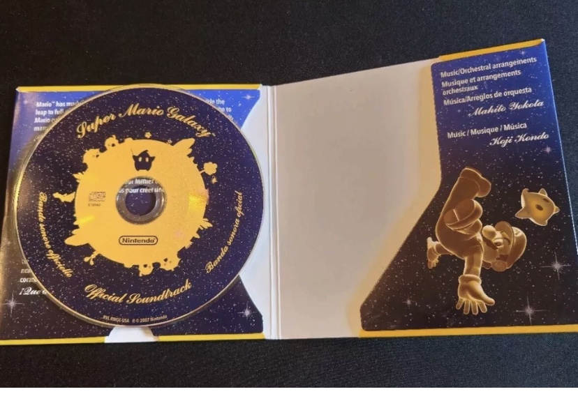 Super Mario Galaxy Official Soundtrack Nintendo 2007 - photo 3