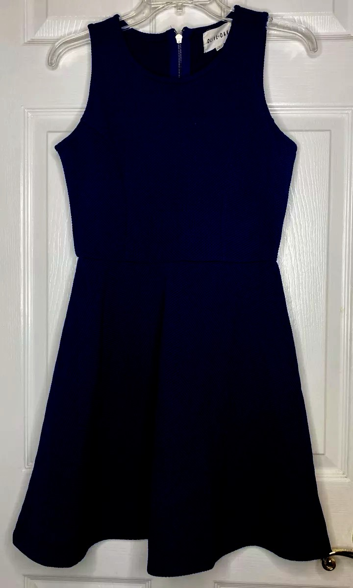 Olive + Oak Navy Blue Dress