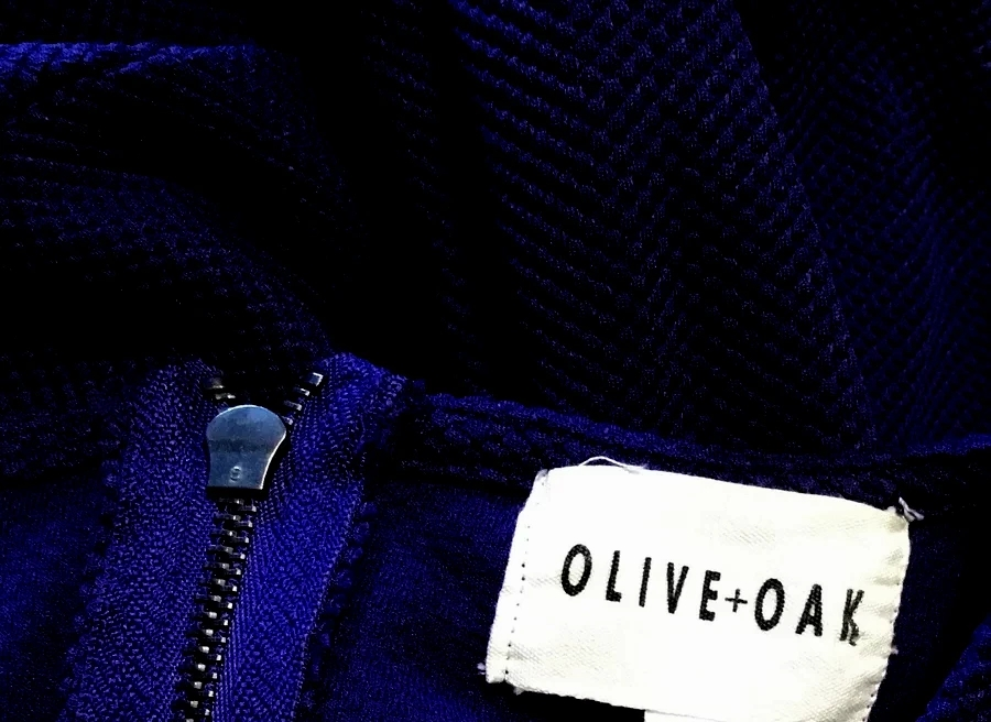 Olive + Oak Navy Blue Dress - photo 3