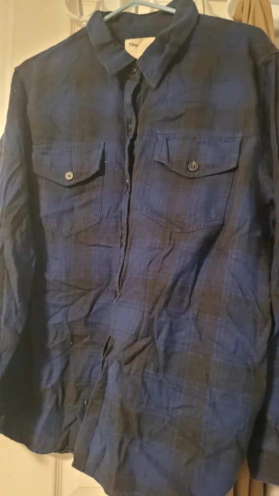 Tilley Flannel Shirt #freecycle thumbnail