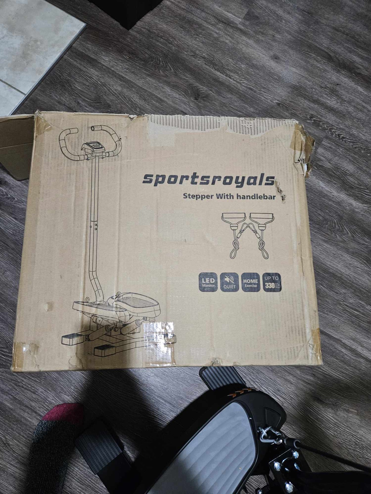 Sportsroyals Stepper with Handlebars - photo 4